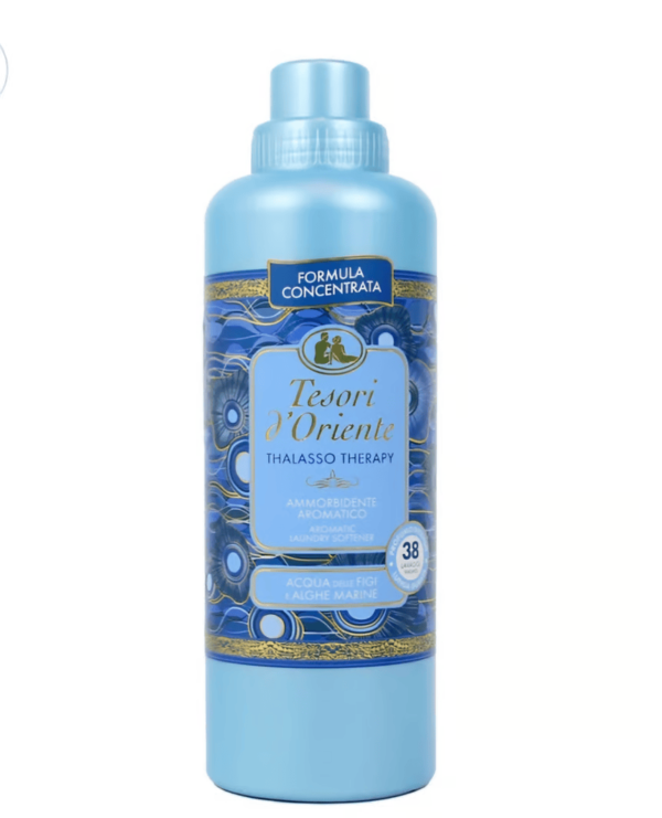 Parfumuotas audinių minkštiklis Tesori Thalasso 38sk.760ml